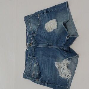 Frame Denim Gargon Shorts In Albion